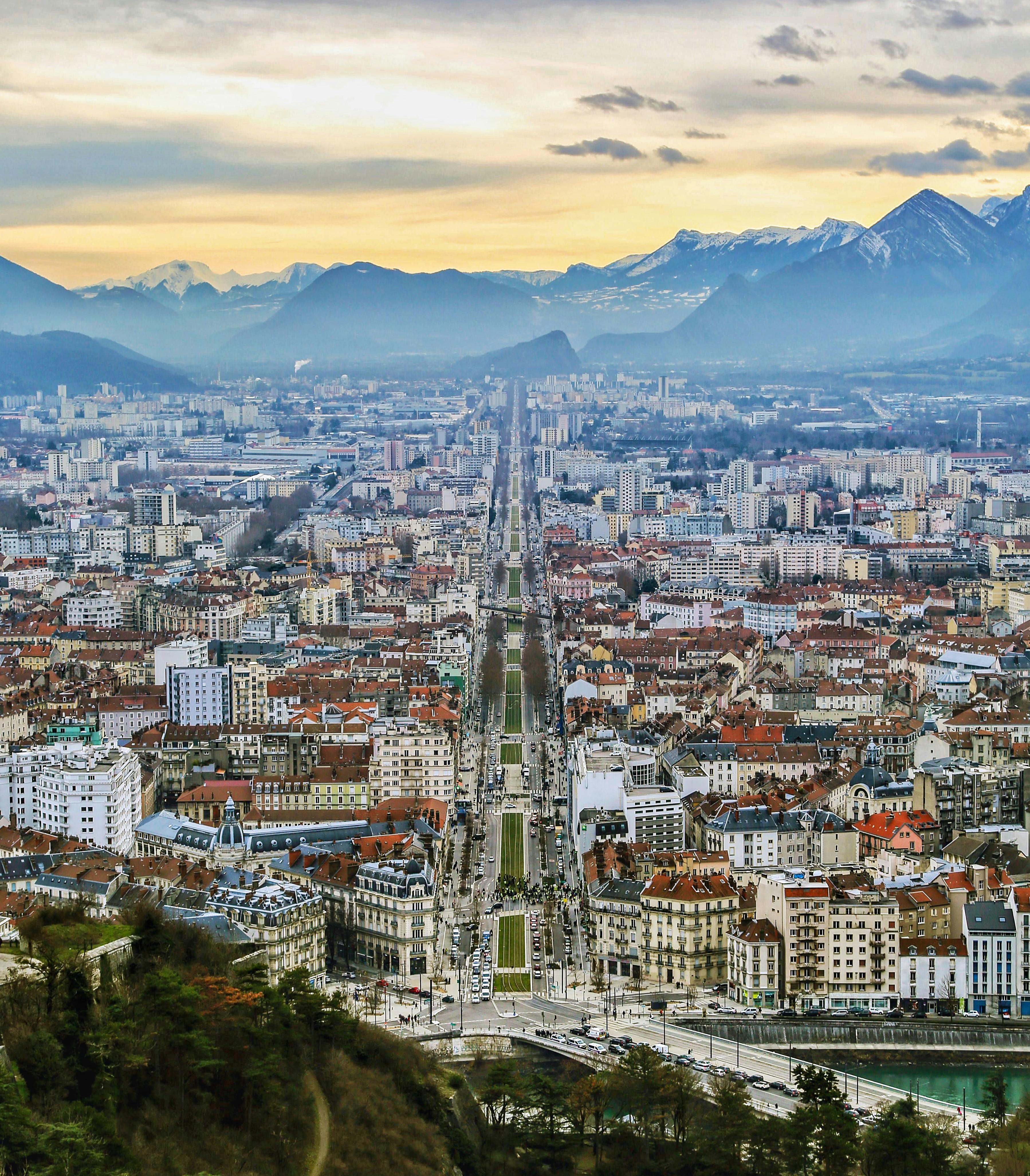 Grenoble vue Bastille